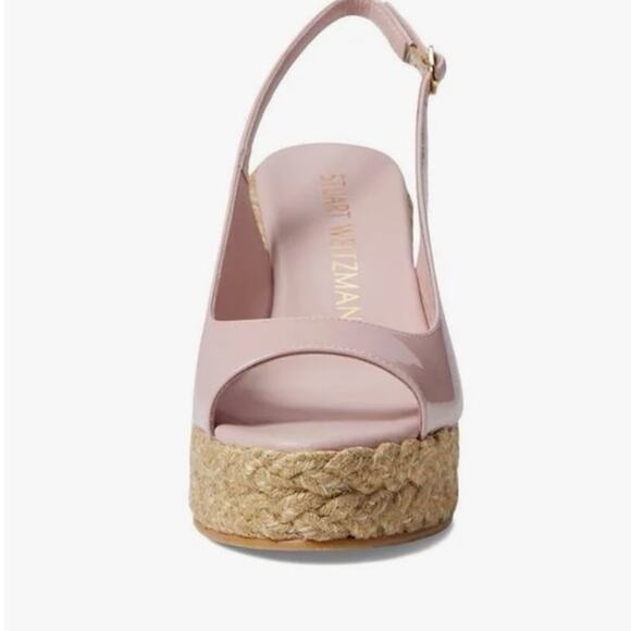 Stuart weitzman island espadrille wedges sz7.5 - Picture 2 of 8